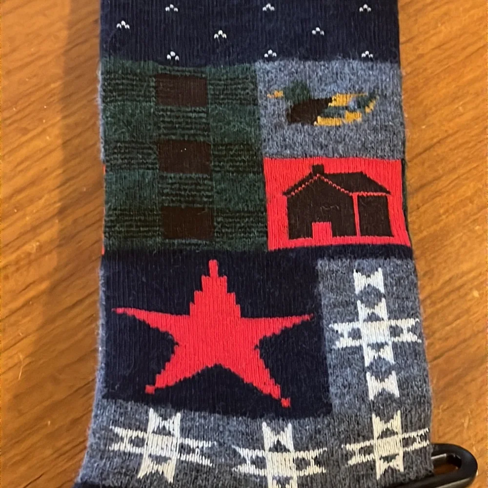 Polo Country Ralph Lauren USA Flag Equestrian Truck Duck Socks Mens shoe 6-12.5